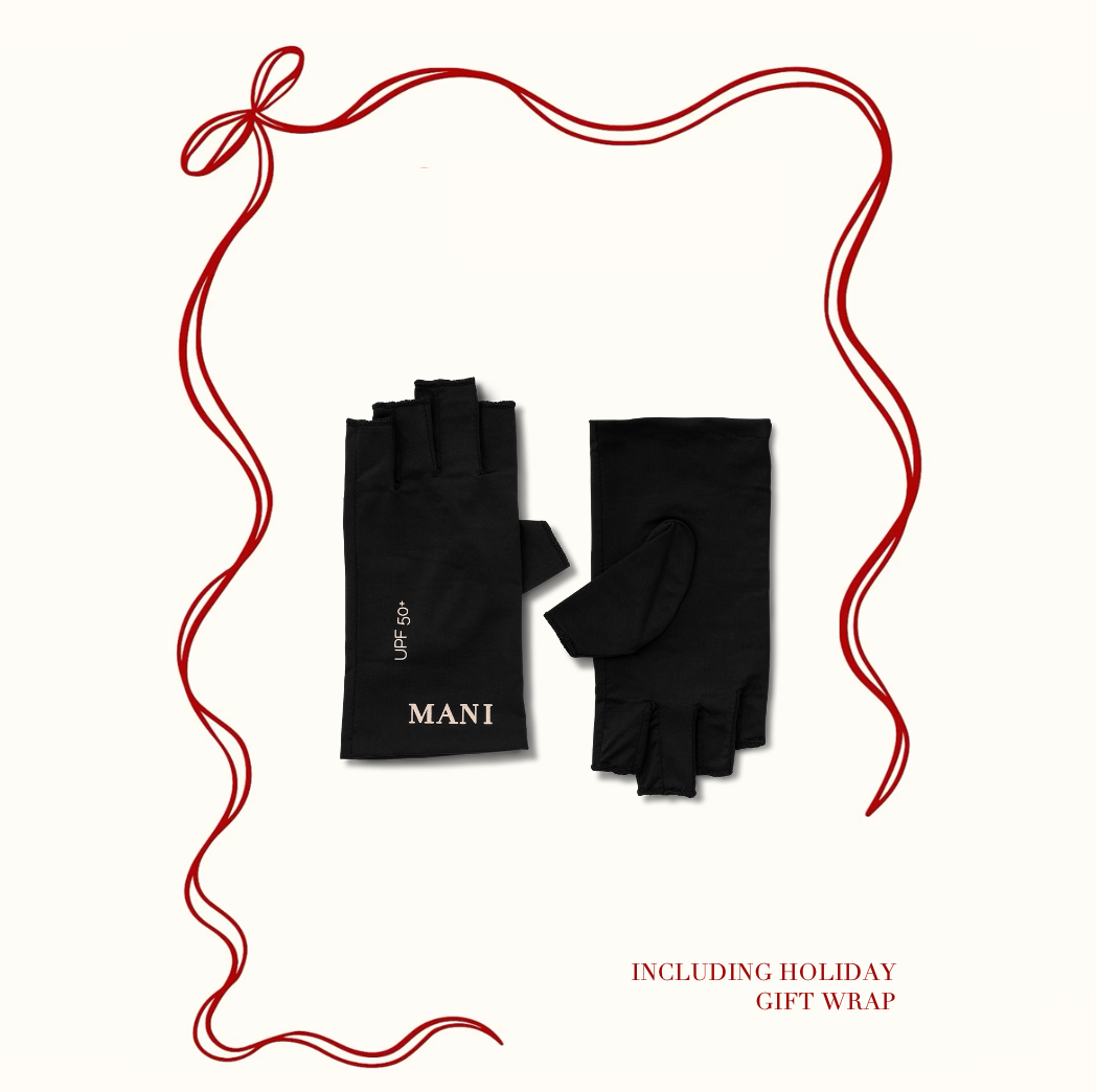 Gift Wrapped UV- Protective Manicure Gloves UPF50+